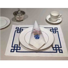 Nur Homing Lacivert Amerikan Servis 4'lü