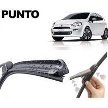 Sentinel Fiat Punto Silecek Takımı 2007-2017 (Cam Sabunu Hediyeli)