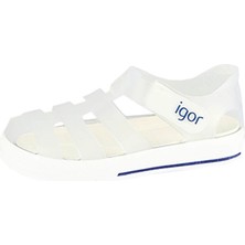 Igor S10171 Star-Ö41 Beyaz Unisex Çocuk Sandalet