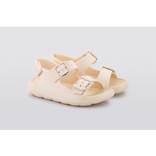 Igor S10313 Maui Mc Fildişi Kız Çocuk Sandalet Eva Materyal Cırtlı Özellikli Yaz Ayakkabısı