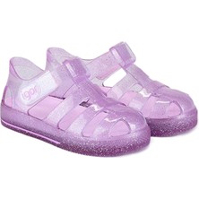 Igor S10265 STAR GLITTER Mor Kız Çocuk Sandalet