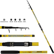 Eurofish Enigma Pro 420 100-250 gr Teleskopik Surf Olta Kamışı