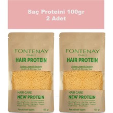 Fontenay Hair Protein / Saç Bakım Proteini Yıpranmaya Karşı Özel Ürün 100gr 2'Li Set