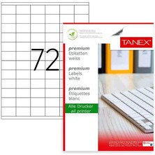 Tanex Laser Etiket Kod 2172 35MM x 23MM