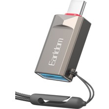 Earldom OT88C Tak Çalıştır Type-C To USB 3.0 Dönüştürücü - Siyah 346109