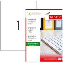 Tanex Laser Etiket Kod TW-200 210MM x 297MM
