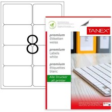 Tanex Laser Etiket Kod 2008 99.1mm x 67.7mm