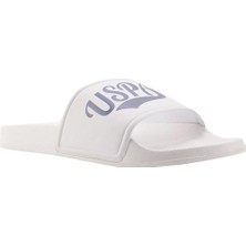 U.S. Polo Assn. Luvy 4fx Beyaz Erkek Terlik-Beyaz
