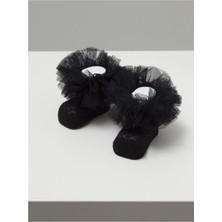 Caramell Tüllü Kız Bebek Soket Çorap
