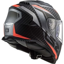 Ls2 Storm 2 Racer Kask - Mat Turuncu - M