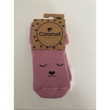 Caramell Kız Çocuk 2'li Havlu Çorap