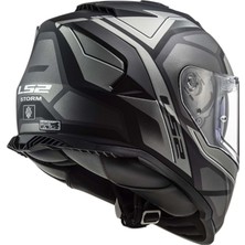 Ls2 Storm 2 Faster Kask - Mat Titanyum - Xl