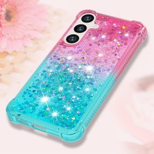 Mays Shop Samsung Galaxy S24 Artı 5g Sıvı Glitter Akan Sparkle Hareketli (Yurt Dışından)