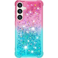 Mays Shop Samsung Galaxy S24 Artı 5g Sıvı Glitter Akan Sparkle Hareketli (Yurt Dışından)