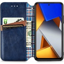 Mays Shop Xıaomı Poco M4 Pro Moda Tasarım Cüzdan Fonksiyonu Için Kılıf Zarif Flip (Yurt Dışından)