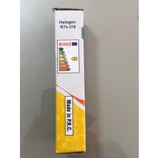 Şavk 78MM  220V 150W 1600LÜMEN  R7S Çubuk Halojen Ampul