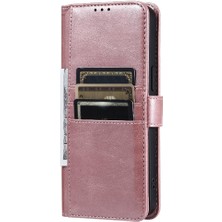 Mays Shop Samsung Galaxy S23 Kickstand Cüzdan Pu Deri 6 Kart Yuvaları Için Flip Case (Yurt Dışından)