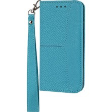 Mays Shop Samsung Galaxy A03 Için Kılıf Pu Deri Kapak Çevirin Folio Kitap El Cüzdan (Yurt Dışından)