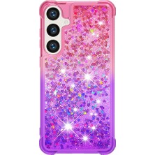 Mays Shop Samsung Galaxy S24 Artı 5g Sıvı Glitter Akan Sparkle Hareketli (Yurt Dışından)