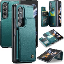 Mays Shop Samsung Galaxy Z Fold 4 5g Kickstand Pu Deri Için Caseme Cüzdan Kılıf (Yurt Dışından)