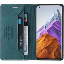 Mays Shop Xiaomi 11 Pro 5g Kickstand Iki Kart Yuvaları Premium Deri (Yurt Dışından)