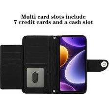 Mays Shop Xiaomi Poco F5 Darbeye Dayanıklı Şık Koruyucu Kart Tutucu Cüzdan (Yurt Dışından)