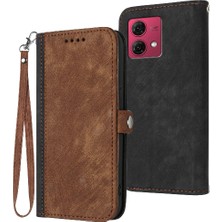 Mays Shop Motorola Moto G84 5g Kickstand Koruyucu Cüzdan Flip Folio Kitap Için Kılıf (Yurt Dışından)