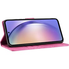 Mays Shop Samsung Galaxy Için Kılıf A52S 5g Flip Folio Kart Cep Tutucu Kapak Kedi (Yurt Dışından)