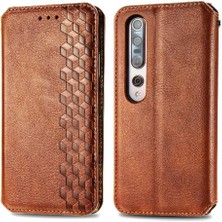 Mays Shop Xıaomı 10 Cüzdan Fonksiyonu Zarif Iş Moda Tasarım Flip Case (Yurt Dışından)