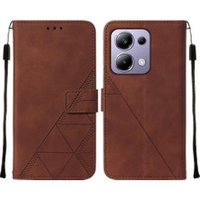 Mays Shop Xiaomi Redmi Not Için Kılıf 13 Pro 4g Pu Deri Flip Folio Kitap Koruyucu (Yurt Dışından)