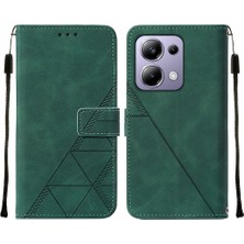 Mays Shop Xiaomi Redmi Not Için Kılıf 13 Pro 4g Pu Deri Flip Folio Kitap Koruyucu (Yurt Dışından)