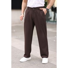 Santara Erkek Pileli Baggy Kalıp Kumaş Pantolon