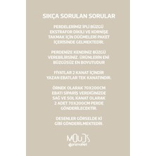 Moud's Renkli Oval Desenli Süet Oturma Odası Salon Fon Perde Baskılı Ekstrafor Büzgü 2 Kanat PRD-1110