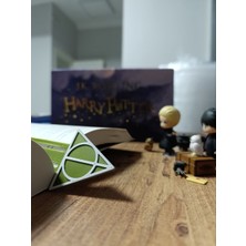 3D Werocraft Deathly Hallows Harry Potter Kitap Ayracı