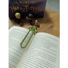 3D Werocraft Deathly Hallows Harry Potter Kitap Ayracı