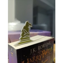 3D Werocraft Sorting Hat  Harry Potter Kitap Ayracı