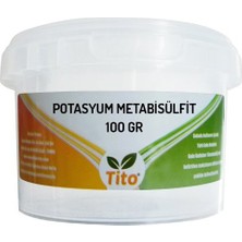 Tito Potasyum Metabisülfit Gıda Tipi Kükürt 100 gr