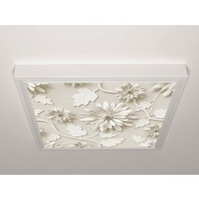 Gök Panel 60X60 LED Panel Aydınlatma Armatür Avize Sıva Üstü Desenli Tekli 46510878SU