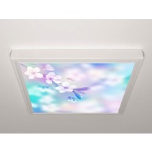 Gök Panel 60X60 LED Panel Aydınlatma Armatür Avize Sıva Üstü Desenli Tekli 46510661SU