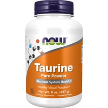 Now Taurine Amino Acid Pure Powder 227 gr Taurin Amino Asit