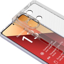 Dexmon Xiaomi Redmi Note 13 Pro 4g Şeffaf Kılıf 3D Kamera Korumalı 0.7mm Fit Tasarım Esnek Silikon