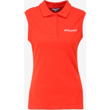 Discovery Expedition Nar Çiçeği Kadın Basic Polo T-Shirt D4SL-TST3036