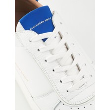 Alexander Smith Beyaz - Mavi Erkek Sneaker Harrow