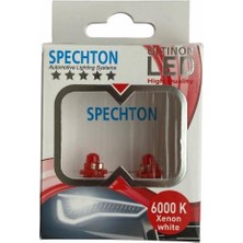 Spechton 12V Duylu Gösterge Ampulü Dipsiz Kırmızı LED 0.24W (2 Ad)