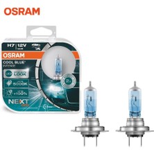 Osram 12V H7 Ampul 55W 5000K Cool Blue Intense (Beyaz Işık) (2 Ad)