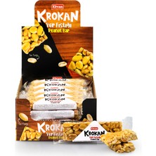 Elvan Yer Fıstıklı Krokan Bar 30 Gr. 20 Adet (1 Kutu)