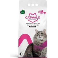 Catwalk Bebek Pudralı İnce Taneli Kedi Kumu  5 Lt.