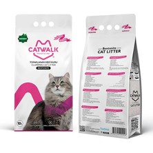 Catwalk Bebek Pudralı İnce Taneli Kedi Kumu 10 Lt