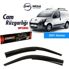 Mega Oto Market [brand] Peugeot Bipper 2007- Sonrası Mugen Tip Cam Rüzgarlık Sunplex