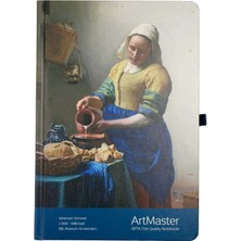 Gıpta 120 Yaprak Çizgili Art Master Sert Kapaklı Defter 17 x 24 cm J. Vermeer